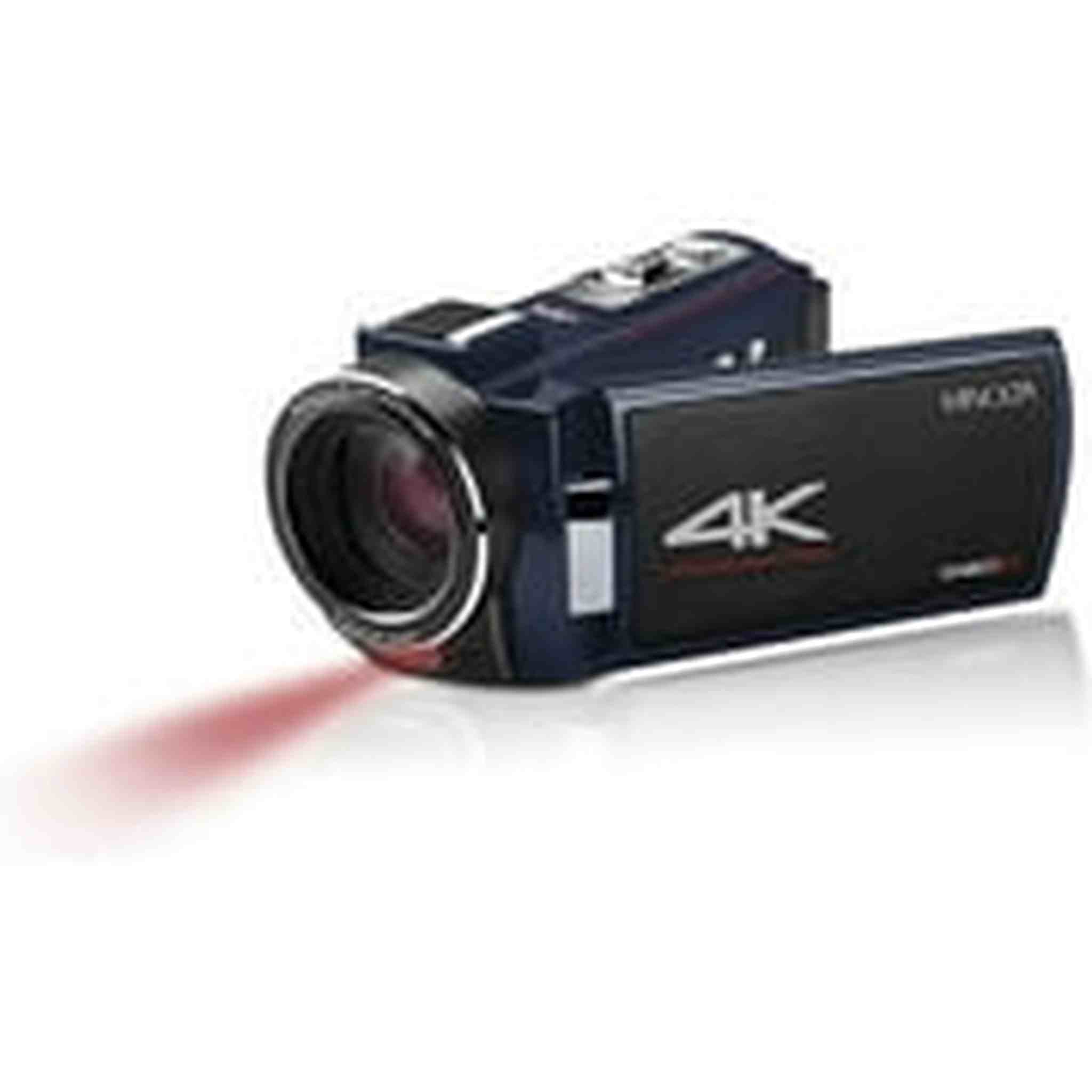 Minolta MN4K25NV 4K Ultra HD 30 MP Night Vision Camcorder Blue , MN4K25NV-W-BL Minolta