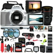 Canon EOS 250D / Rebel SL3 DSLR Camera (Body Only) + Canon Lens + More Bundle