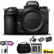 Nikon Z7 Mirrorless FX-Format Digital Camera (Body Only) - Bundle 2X 64GB Memory Card + EN-EL15 Li-on Battery + External