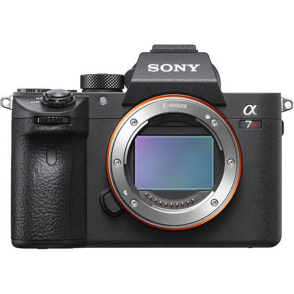 Sony a7R III Mirrorless Camera: 42.4MP Full Frame High Resolution Mirrorless Interchangeable Lens Digital Camera with Front End LSI Image Processor, 4K HDR Video and 3" LCD Screen - ILCE7RM3/B Body - International Model