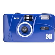 Kodak M38 35mm Film Camera - Focus Free, Powerful Built-in Flash, Easy to Use (Classic Blue)