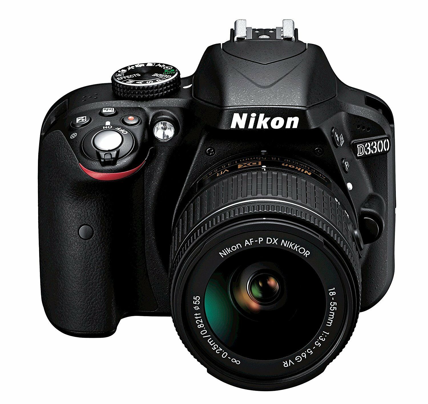 Nikon D3300 w/ AF-P DX 18-55mm VR Digital SLR ? Black