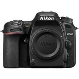 Nikon D7500 20.9MP DX-Format Ultra HD DSLR Digital Camera Body Only - Black