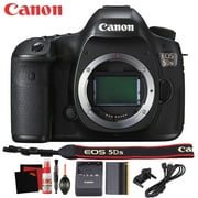 Canon EOS 5DS DSLR Camera International Version 50 Megapixel HD Video Battery Neck Strap Starter Accessory Bundle