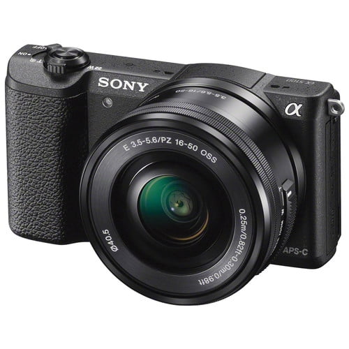 Sony a5100 16-50mm Mirrorless Digital Camera with 3-Inch Flip Up LCD Black - International Version No Warranty