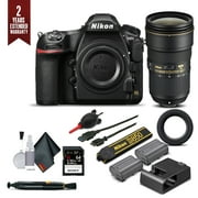 Nikon D850 Digital SLR Camera W/ Nikon AF-S NIKKOR 24-70mm f/2.8E ED VR Lens and Accessories Bundle International Model