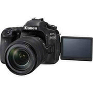 Canon Digital SLR Camera Body EOS 80D and EF-S 18-135mm f/3.5-5.6 Image Stabilization USM Lens with 24.2 Megapixel APS-C CMOS Sensor and Dual