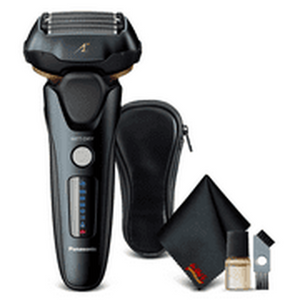 Panasonic ESLV67K Arc5 Wet/Dry Electric Shaver Matte Black Bundle with Cleaning Cloth 6th Ave Electronics