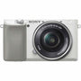 Sony α6100 E-mount camera with APS-C Sensor Body + 16-50mm Power Zoom Lens - White