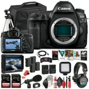 Canon EOS 5D Mark IV DSLR Camera Body Only 1483C002  - Pro Bundle