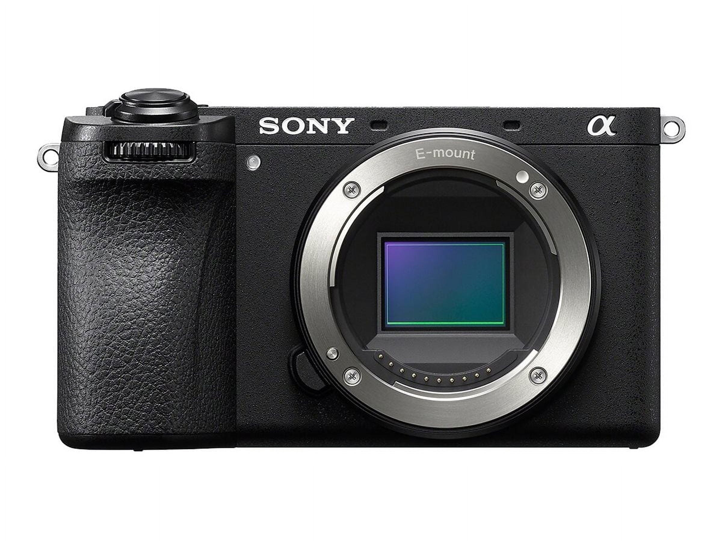 Sony Alpha 6700 – APS-C Interchangeable Lens Camera with 26 MP Sensor, 4K Video, AI-Based Subject Recognition, Log Shooting, LUT Handling and Vlog Friendly Functions and 18-135mm Zoom Lens