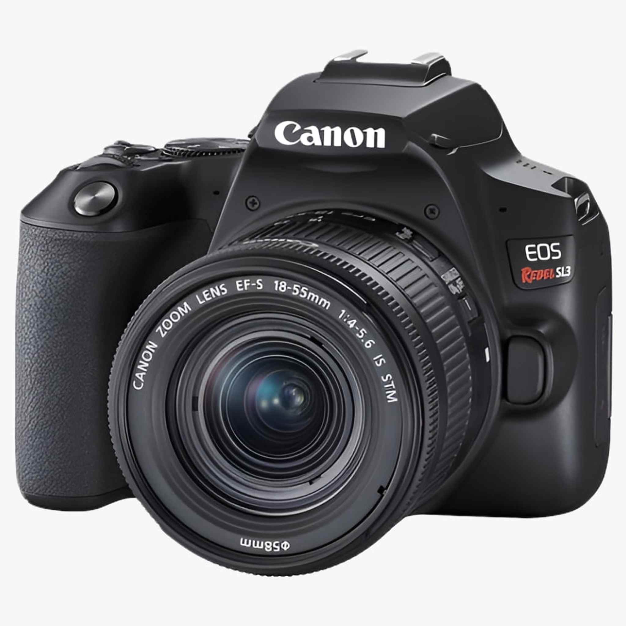Canon EOS Rebel SL3 DSLR Camera with 18-55mm Lens - Black Canon