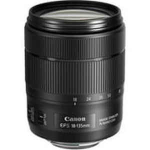 Canon 1276C002-IV EF-S 18-135mm f/3.5-5.6 Image Stabilization USM Lens Black International Model No Warranty Bulk Packaging