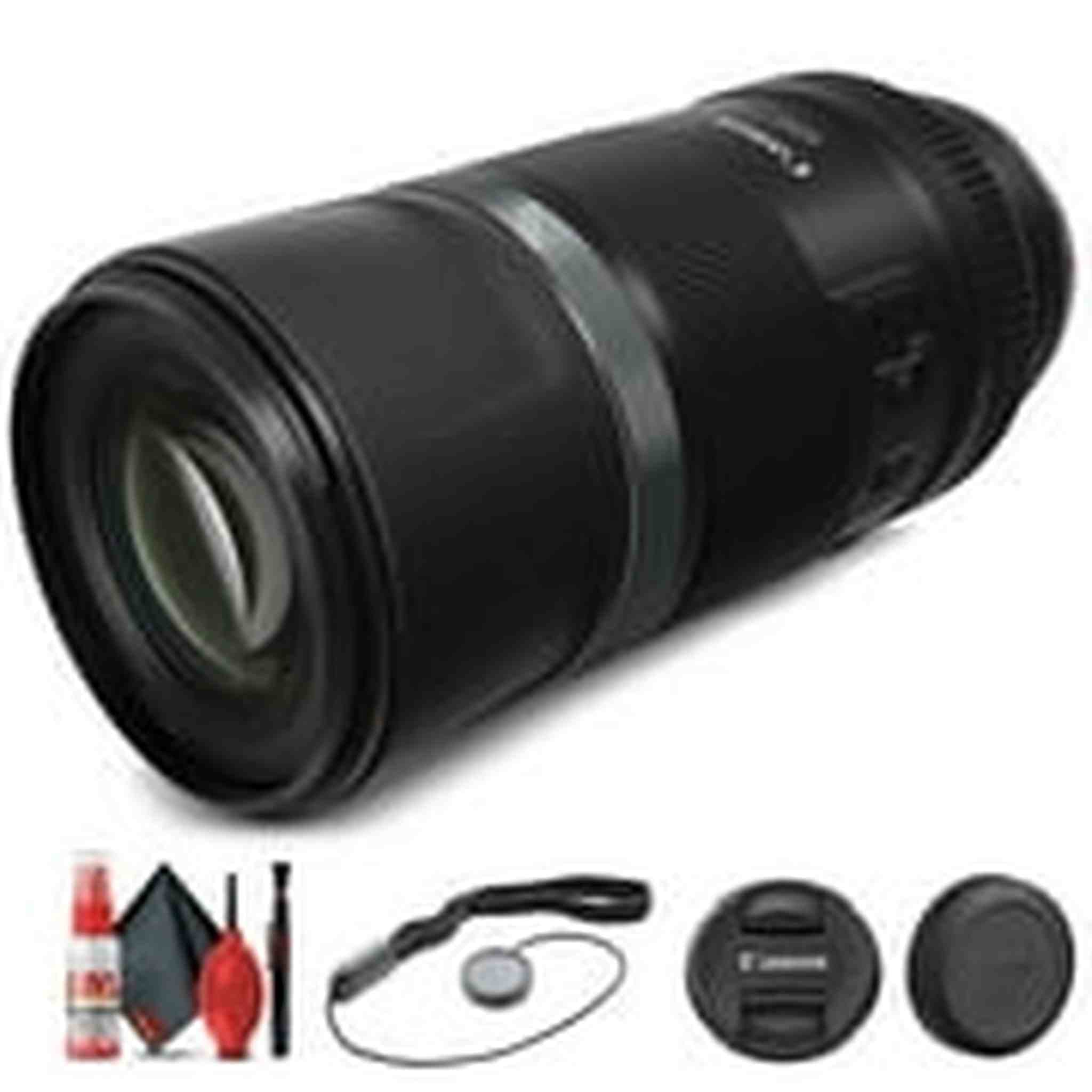 Canon RF 600mm f/11 IS STM Lens 3986C002 + Filter Kit + Cap Keeper Base Bundle