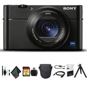 Sony Cyber-shot DSC-RX100 VA Camera DSC-RX100M5A/B With Soft Bag, Tripod, Additional Battery, 64GB Memory Card, Card Reader , Plus Essential Accessories