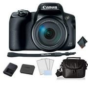 Canon PowerShot SX70 HS Digital Camera Bundle with Carrying Case + LCD Screen Protectors and More -International Version