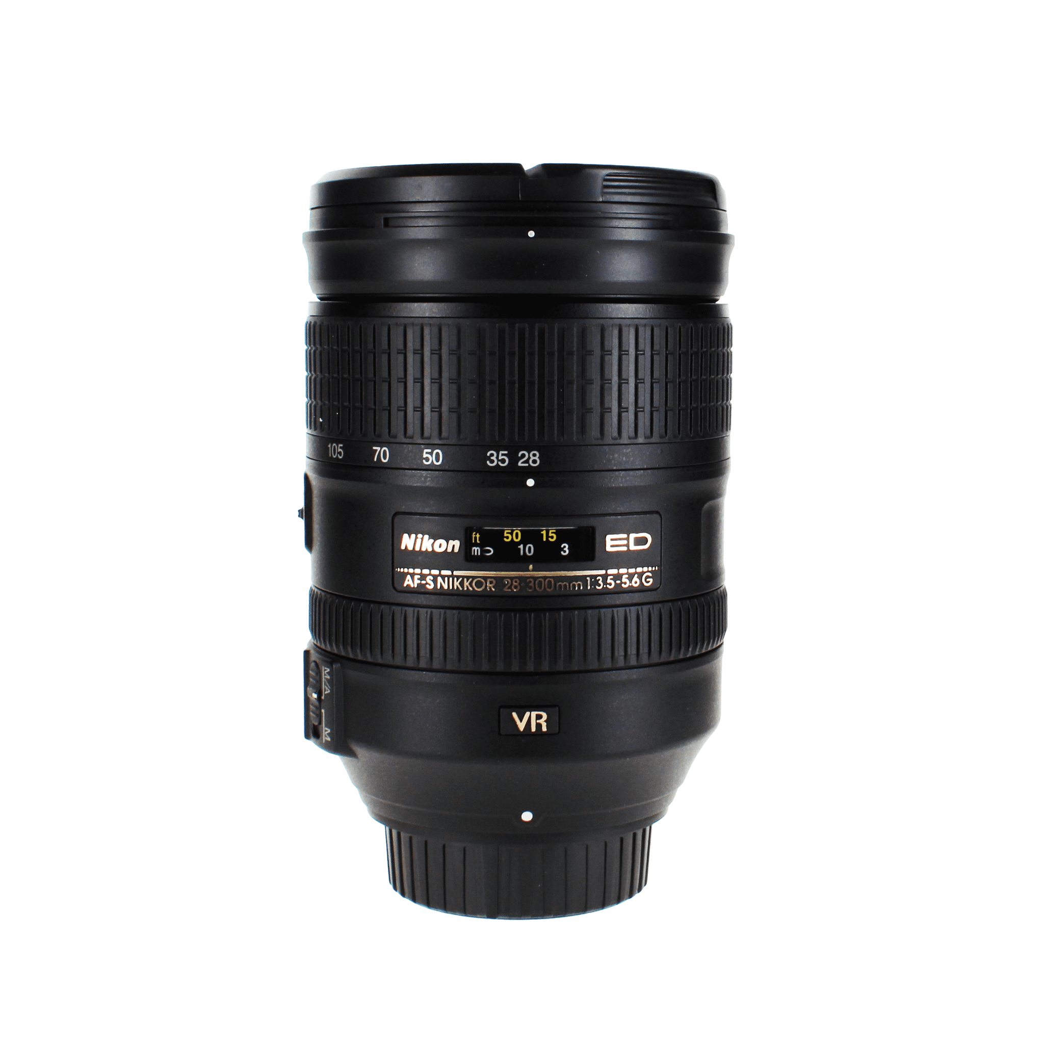 Nikon 28-300mm f/3.5-5.6G ED-IF AF-S VR II Vibration Reduction Wide Angle Telephoto Zoom Nikkor Lens - International Version No Warranty