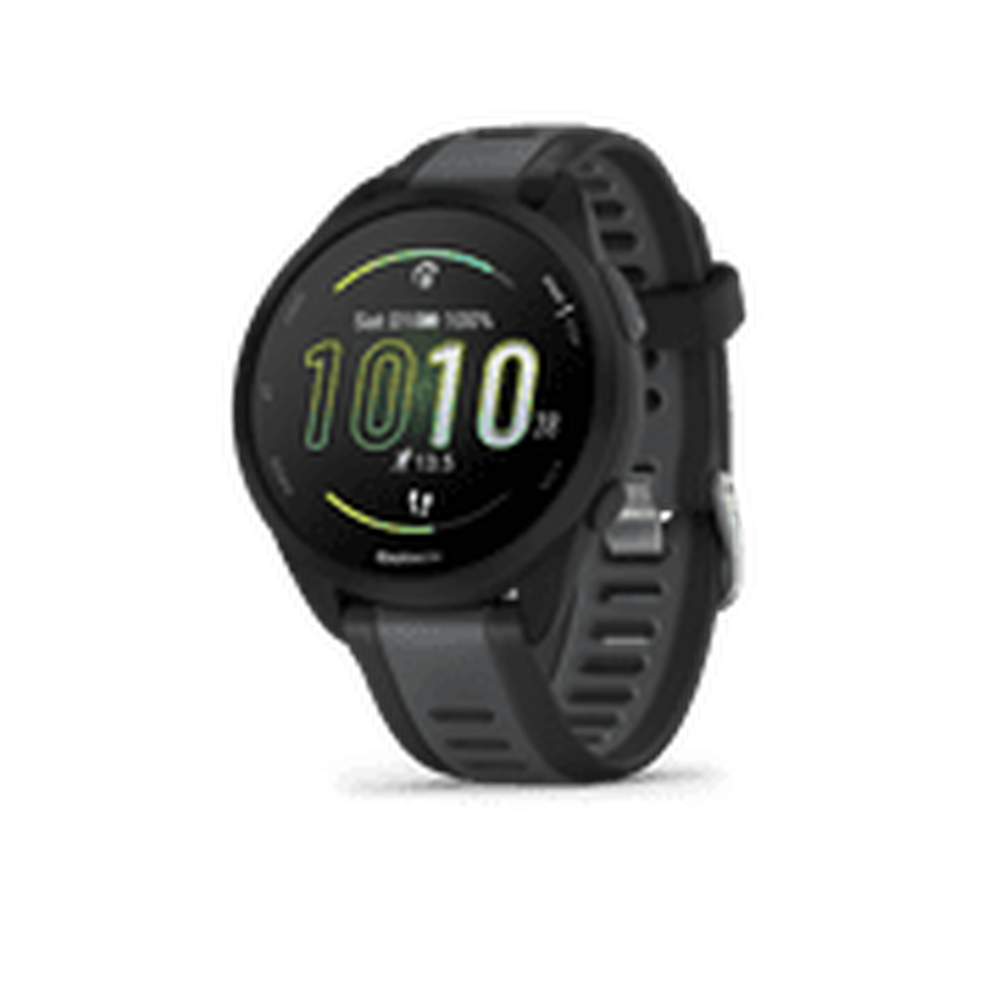 Garmin Forerunner 165, Running Smartwatch, Colorful AMOLED Display, Training Metrics and Recovery Insights, Black Garmin