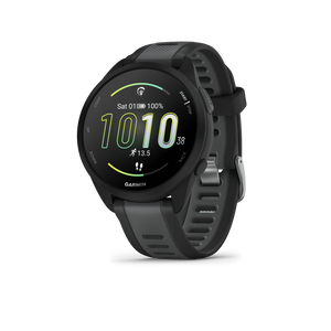 Garmin Forerunner 165, Running Smartwatch, Colorful AMOLED Display, Training Metrics and Recovery Insights, Black