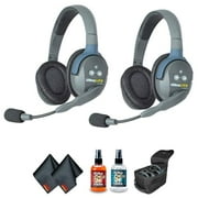 Eartec UL2D UltraLITE 2-Person Headset System (USA) Bundle 1