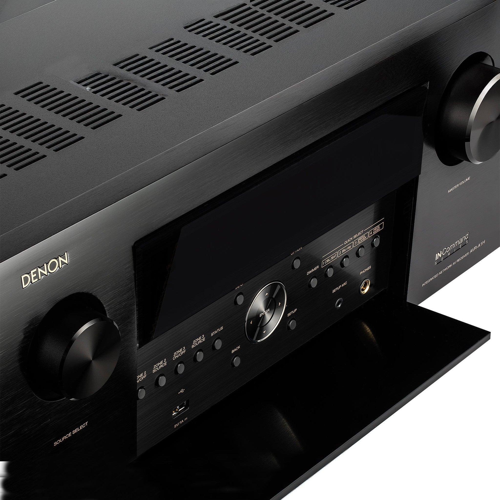 Denon AVR-A1H 15.4-Channel Network A/V Receiver Bundle
