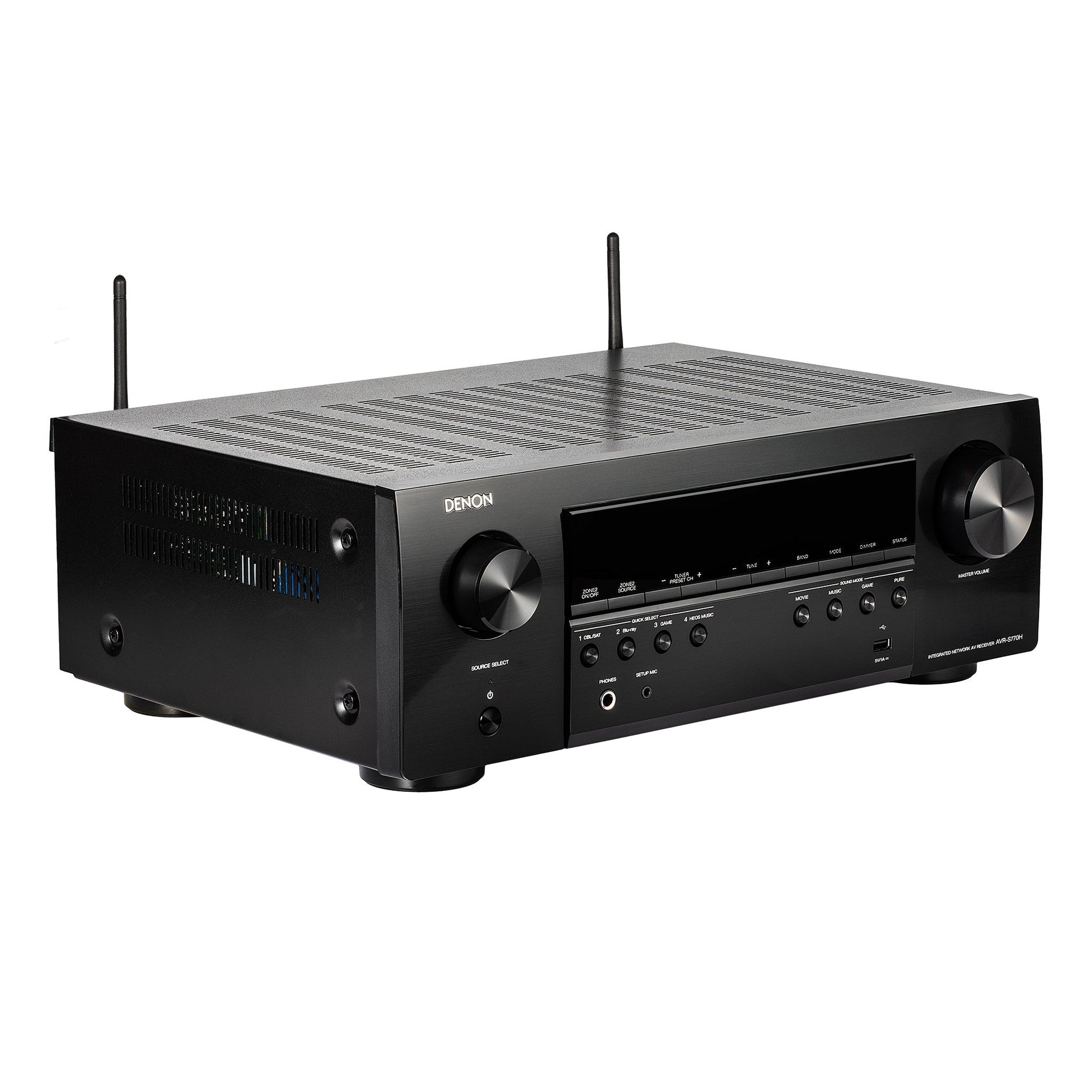 Denon S-Series AVR-S770H 7.2-Channel Network A/V Receiver Bundle