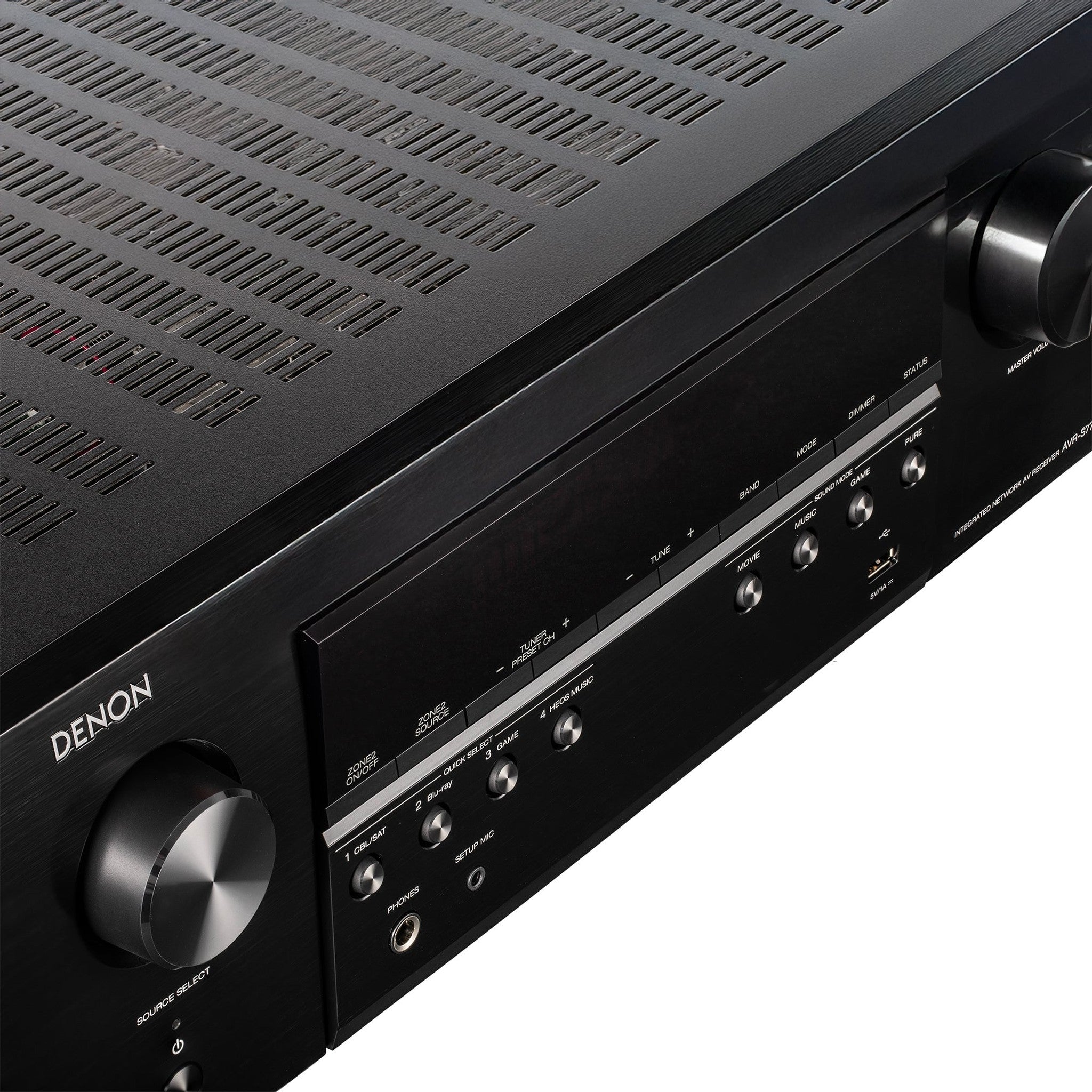 Denon S-Series AVR-S770H 7.2-Channel Network A/V Receiver Bundle