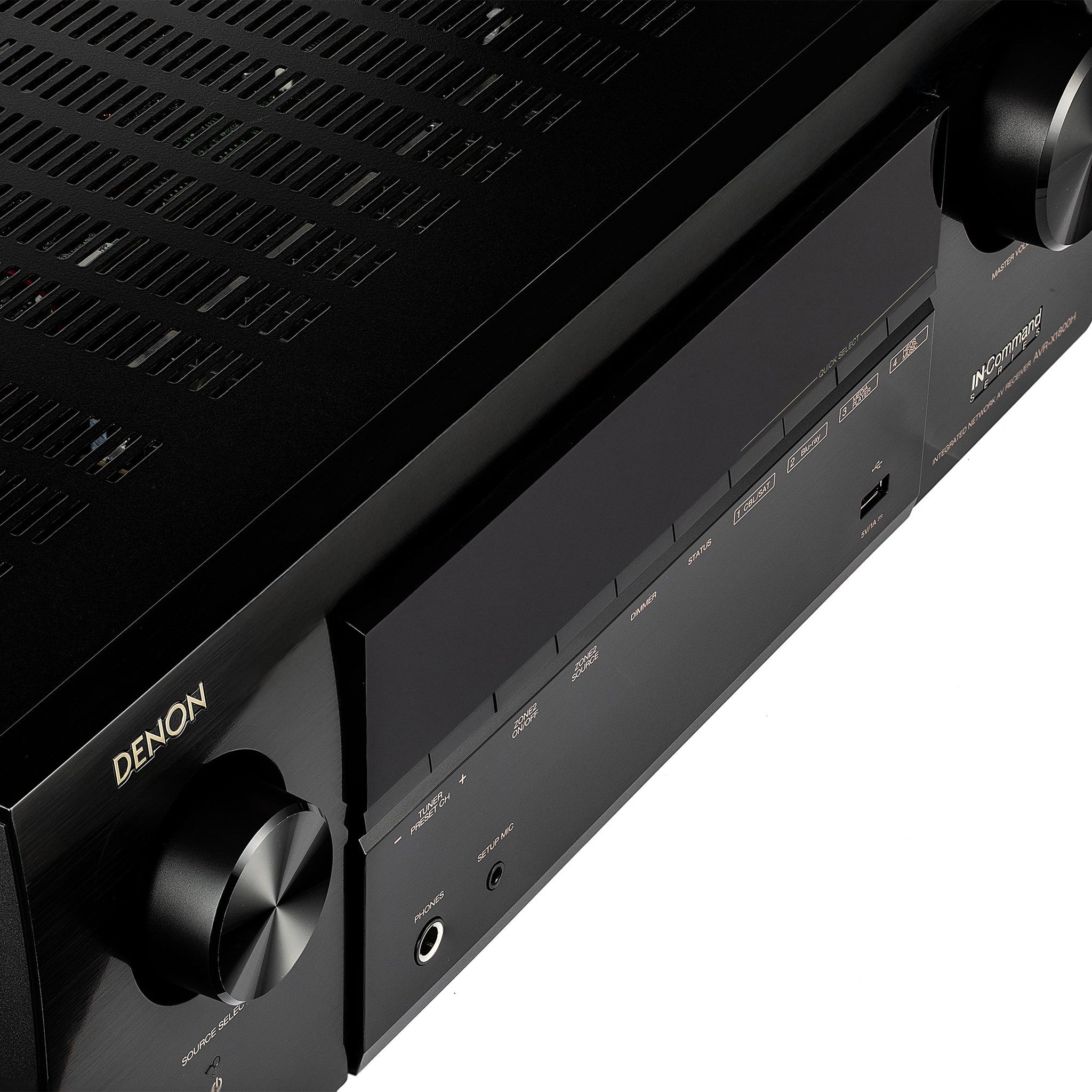 Denon X-Series AVR-X1800H 7.2-Channel Network A/V Receiver Bundle