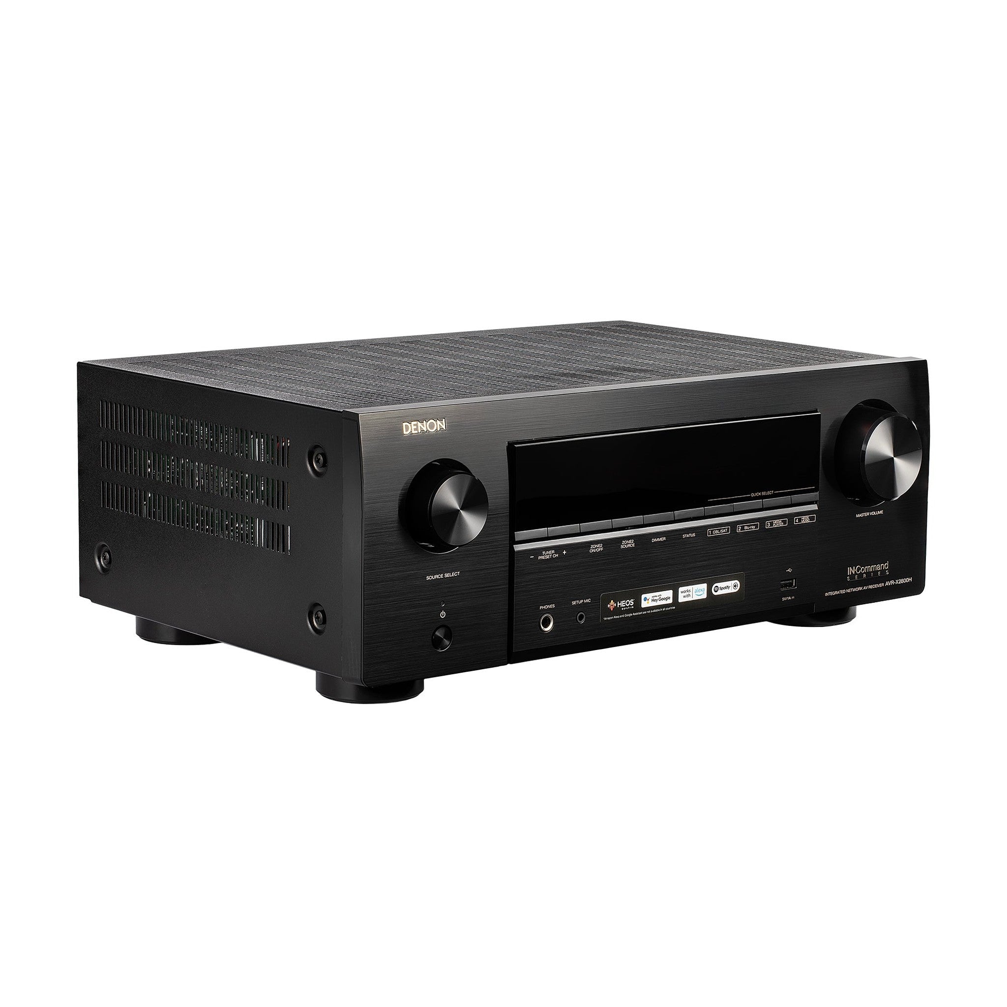 Denon AVR-X2800H 7.2-Channel Network A/V Receiver Bundle Denon