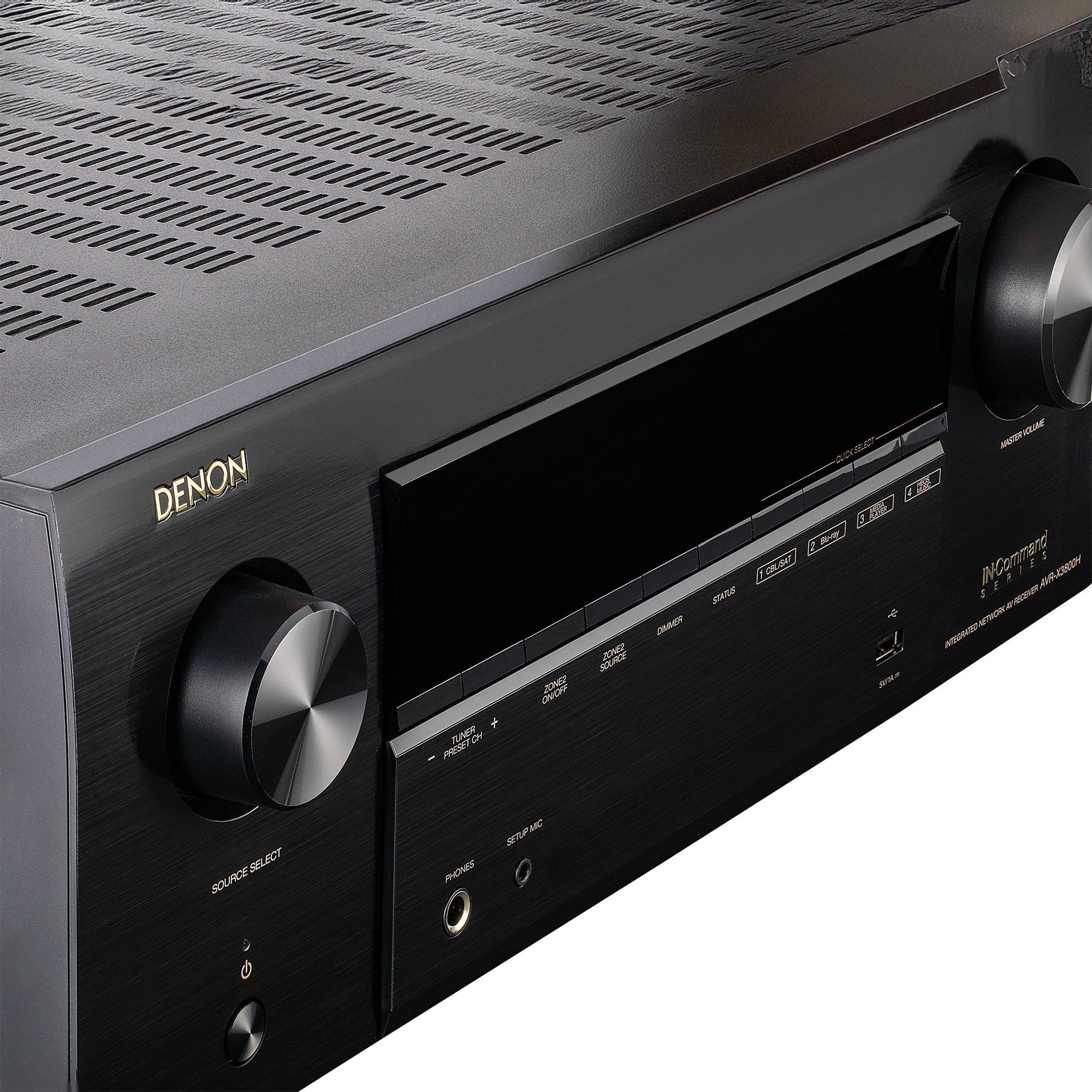 Denon AVR-X3800H 9.4-Channel Network A/V Receiver Bundle