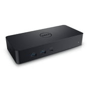 Dell Universal Dock - D6000S, Equipped with USB-C/USB-A PowerShare Options, Connect Upto Three 4K Displays, LED Indicator, Black