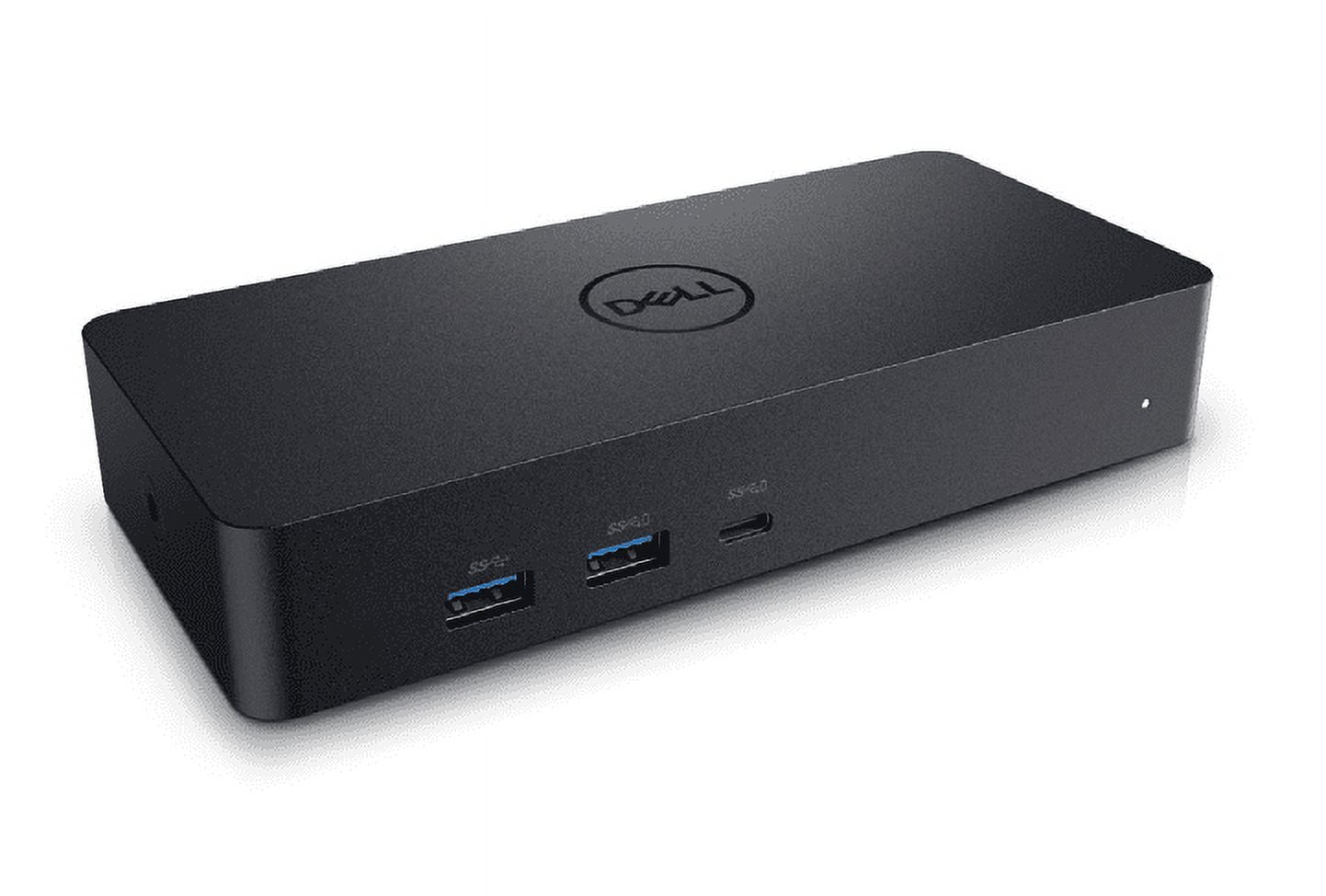 Dell Universal Dock - D6000S, Equipped with USB-C/USB-A PowerShare Options, Connect Upto Three 4K Displays, LED Indicator, Black