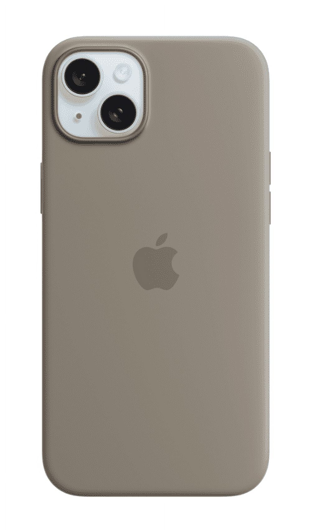 Apple iPhone 15 Plus Silicone Case with MagSafe - Clay