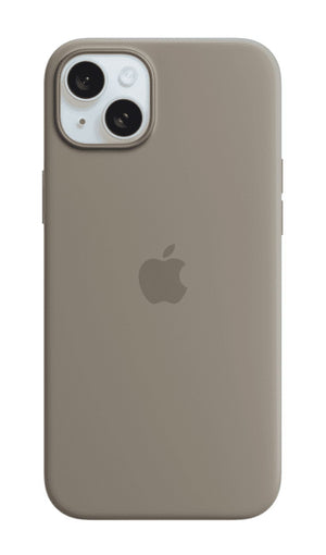 Apple iPhone 15 Plus Silicone Case with MagSafe - Clay