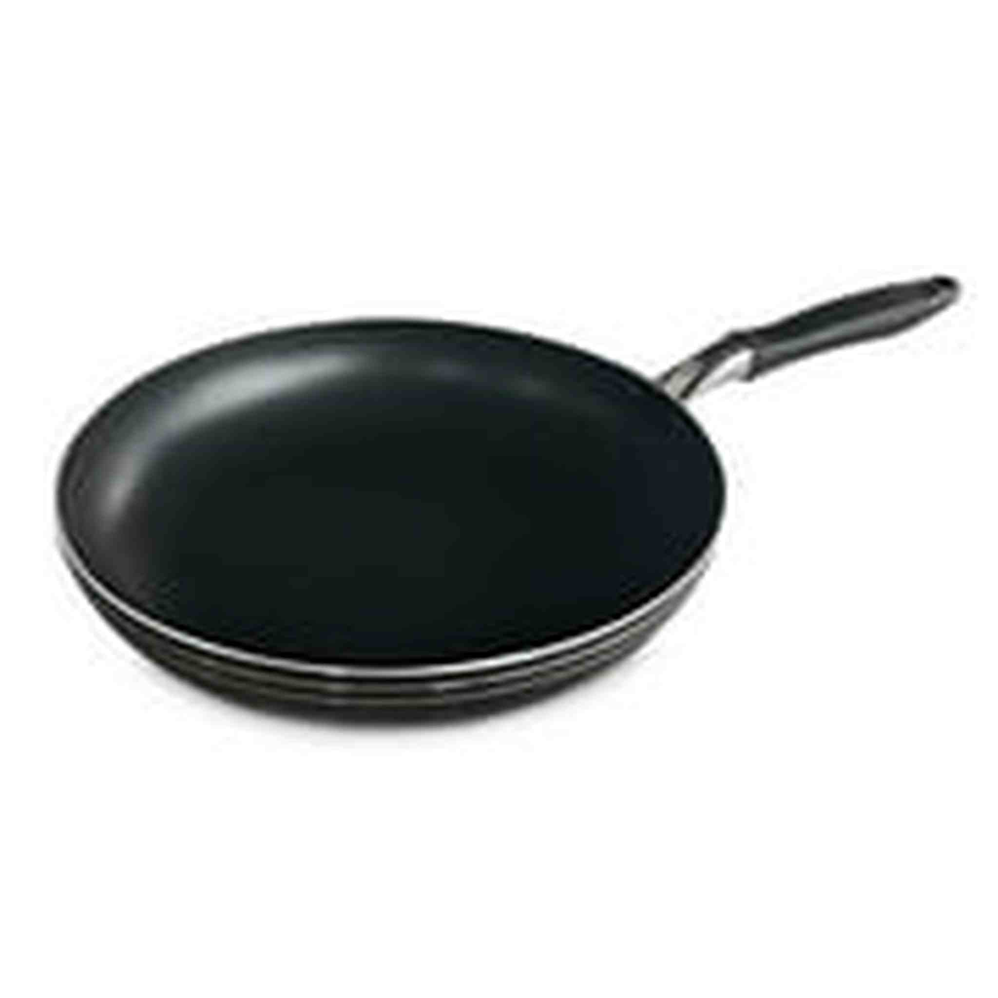 Bene Casa - Aluminum Non-stick Frying Pan with Cool Touch Handle 10" Diameter - Stackable for Simple Storage - Dishwasher Safe