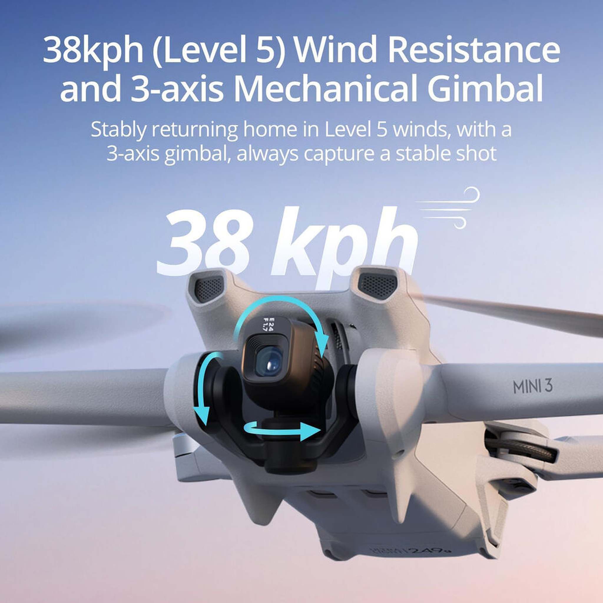 DJI Mini 3 with DJI RC Remote Fly More Combo CP.MA.00000613.01 + 64GB Extreme Pro Card + More