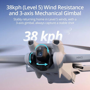 Mini 3 with DJI RC Remote CP.MA.00000587.01 + 64GB Card + More