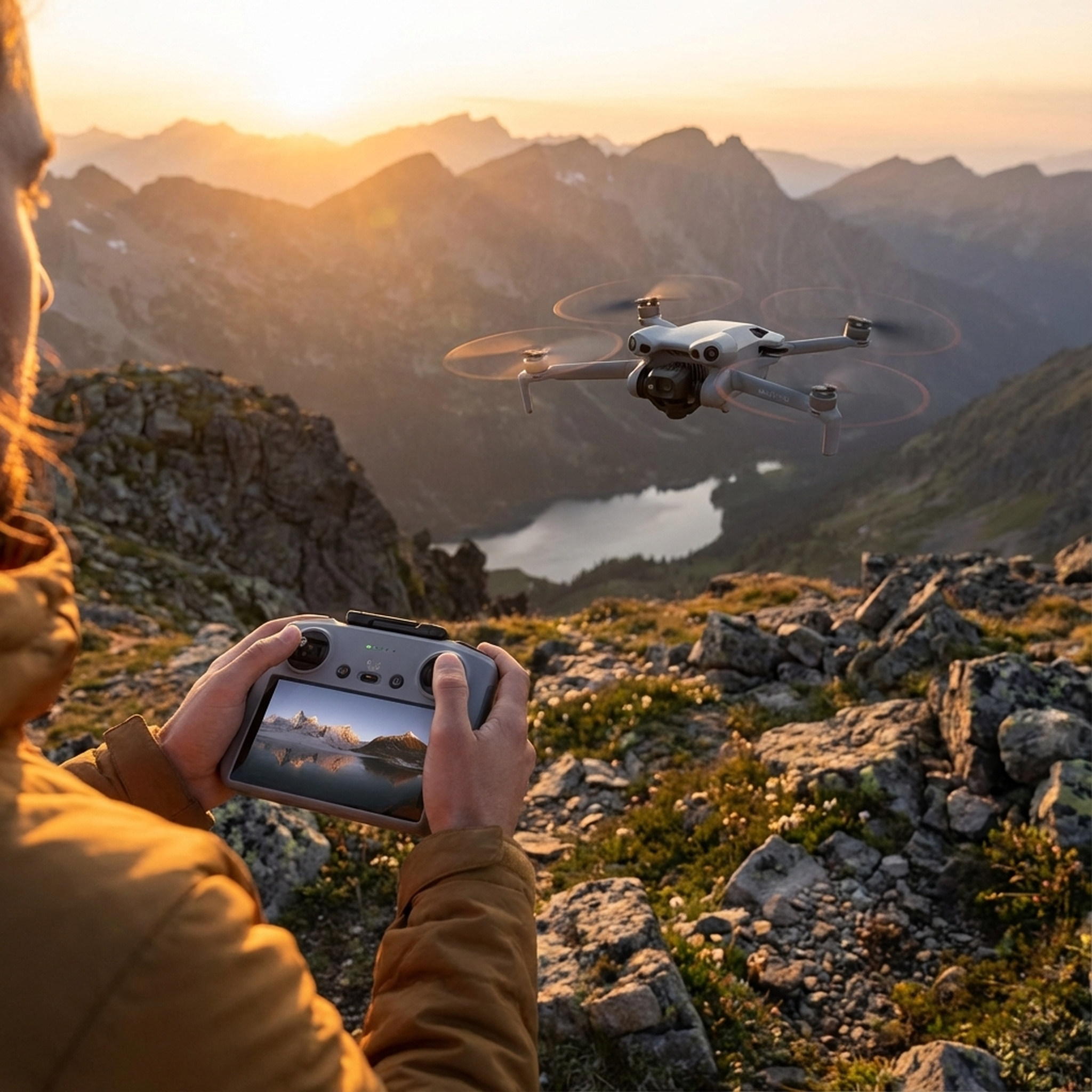 DJI Mini 5 Pro Drone with RC 2 Remote Fly More Combo Plus + 64GB Memory Card