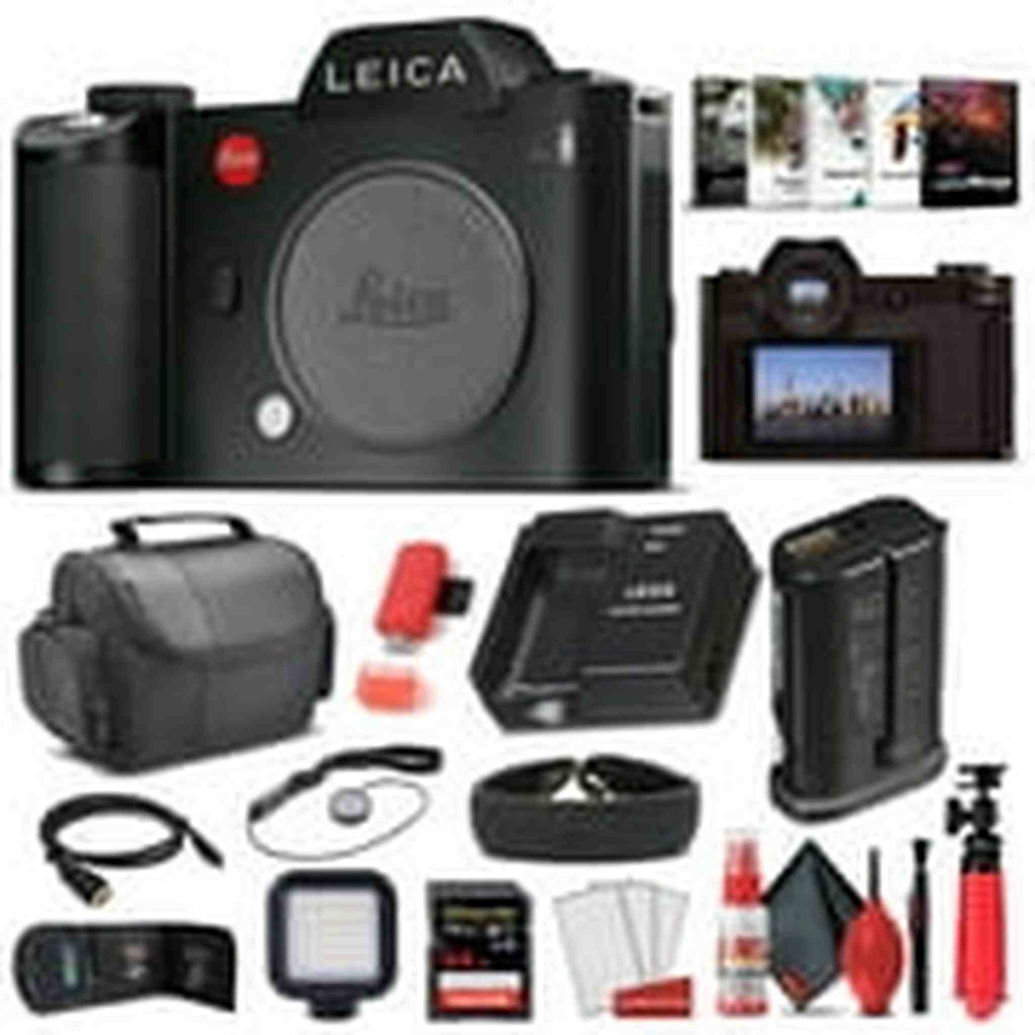 Leica SL Typ 601 Mirrorless Digital Camera 10850 Graphic Bundle Leica