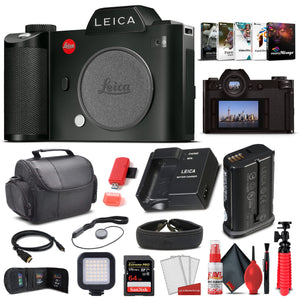 Leica SL Typ 601 Mirrorless Digital Camera 10850 Graphic Bundle