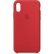 Apple iPhone X Silicone Case - Red