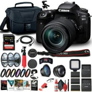 Canon EOS 90D DSLR Camera W/ 18-135mm Lens 3616C016  - Advanced Bundle