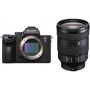 Sony Alpha a7 III Full Frame Mirrorless Digital Camera Body Only ILCE7M3/B - Bundle Kit with Sony FE 24-105mm f/4 G OS