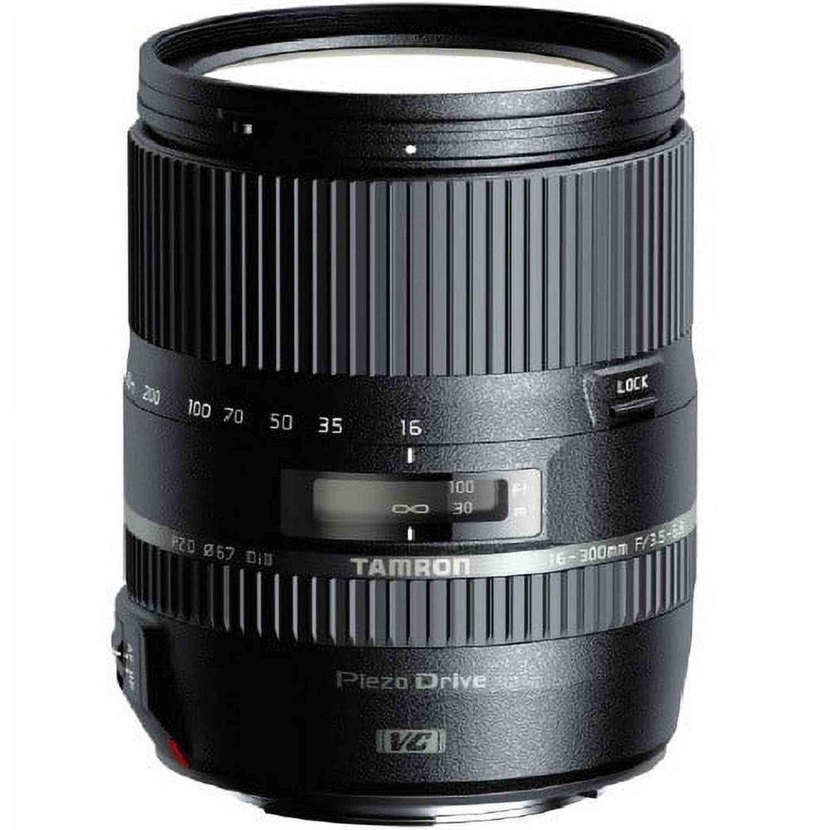 Tamron AFB016N700 16-300 F/3.5-6.3 Di II VC PZD Macro 16-300mm IS Interchangeable Lens for Nikon Cameras - Renewed - Reconditioned