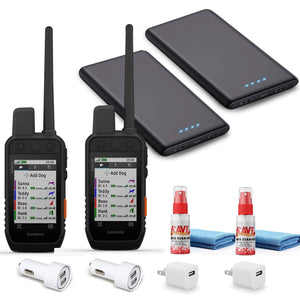 Garmin Alpha 200i Dog Tracking Handheld 010-02230-50 - 2-Pack Bundle Garmin