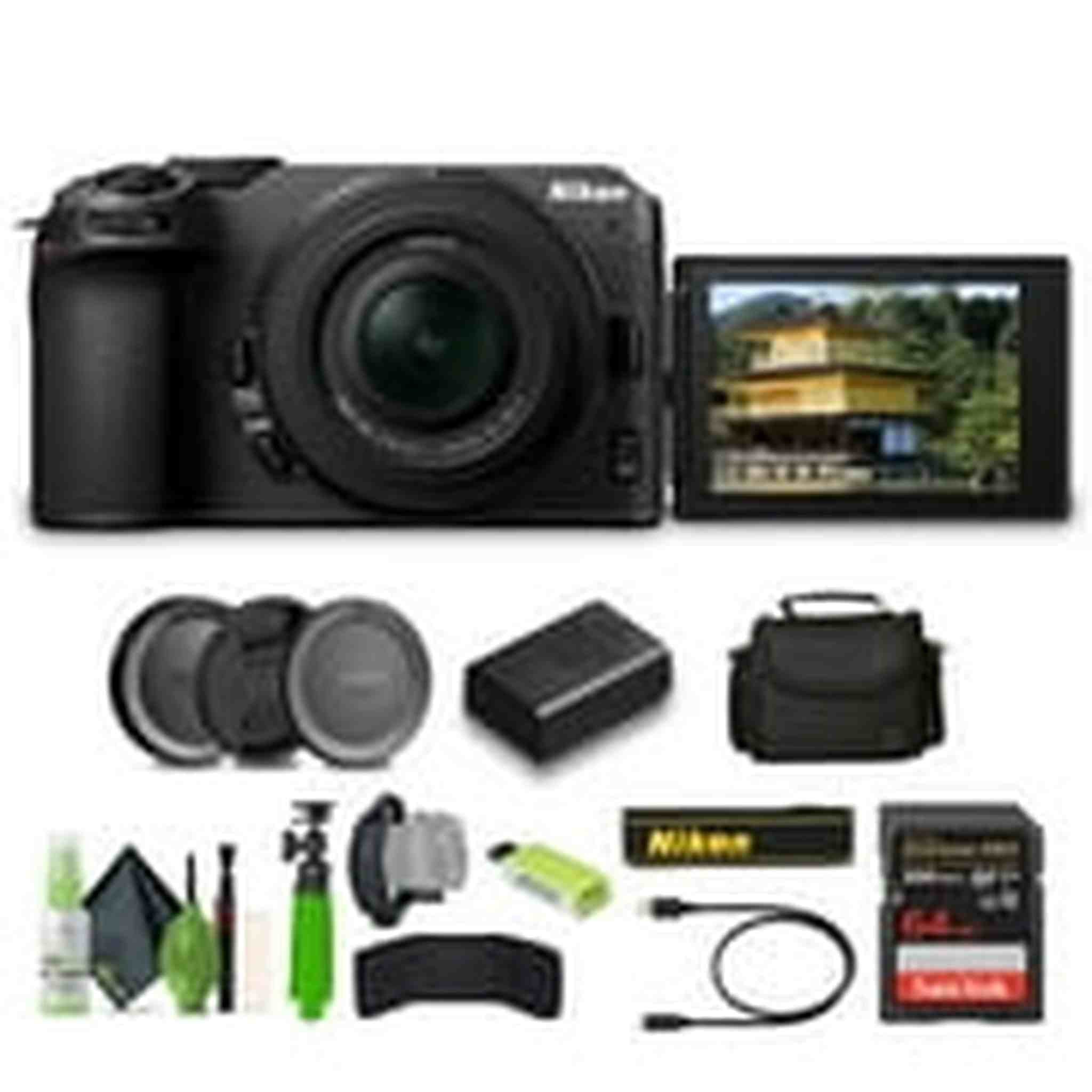 Nikon Z30 Lightweight Mirrorless Camera with 16-50mm Zoom Lens 1749 Bundle Nikon