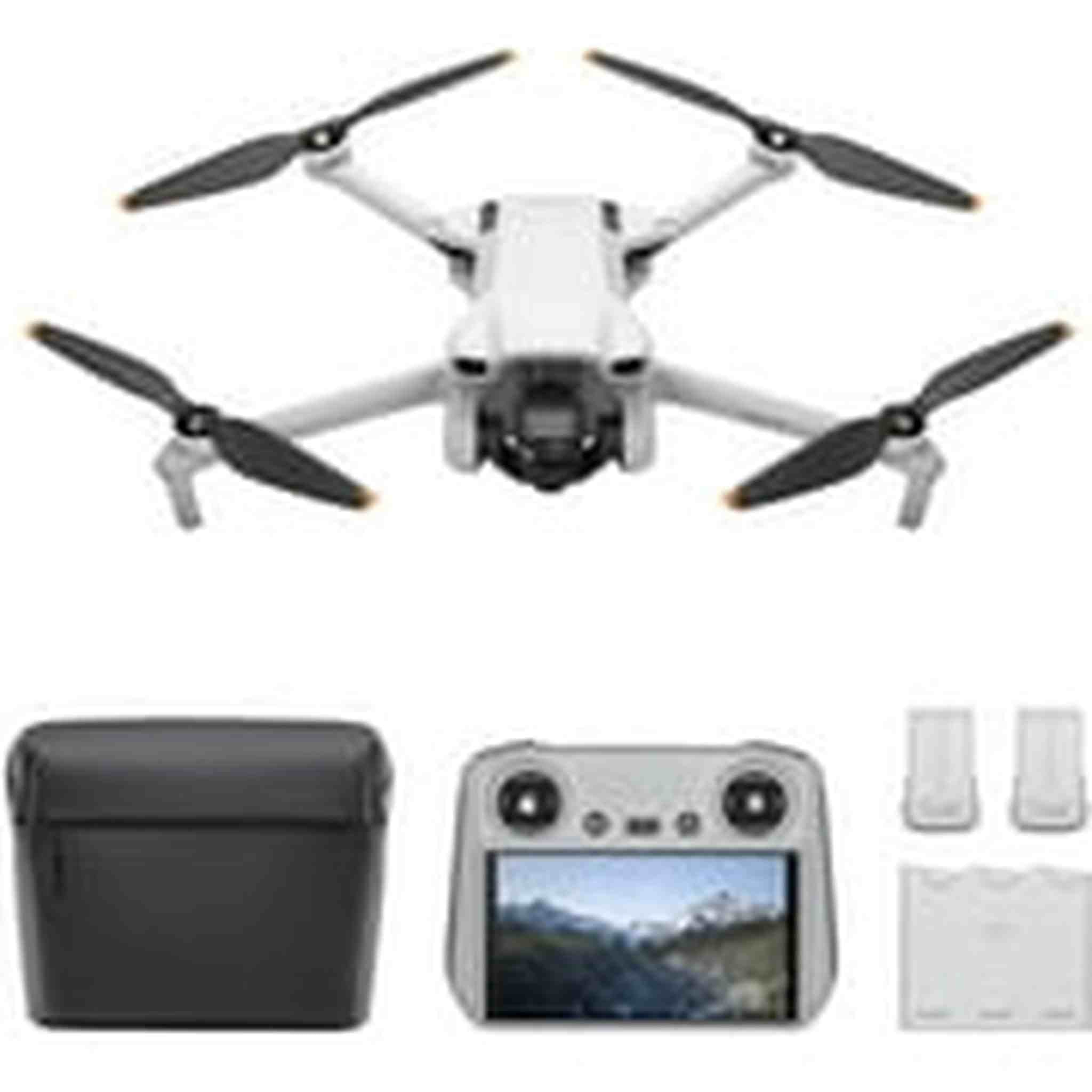 DJI Mini 3 Fly More Combo DJI RC - Lightweight and Foldable Mini Camera Drone