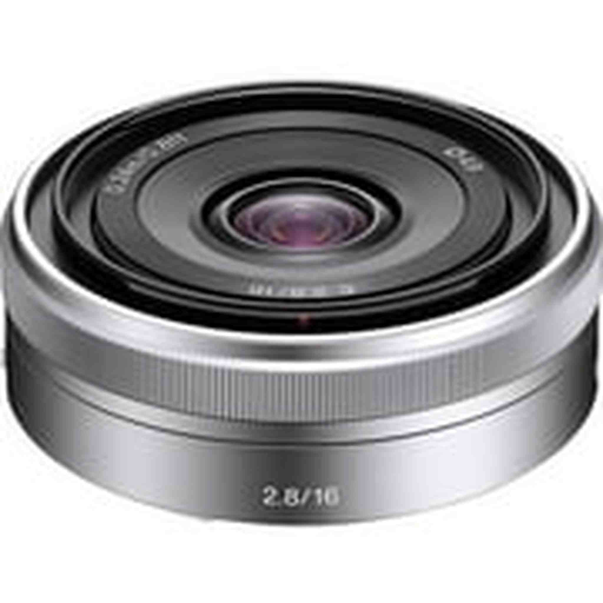 Sony SEL16F28 16mm f/2.8 Wide-Angle Lens for NEX Series Cameras - Reconditioned Sony