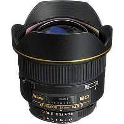 Nikon AF FX NIKKOR 14mm f/2.8D ED Ultra Wide Angle Fixed Zoom Lens with Auto Focus for Nikon DSLR Cameras International - Used