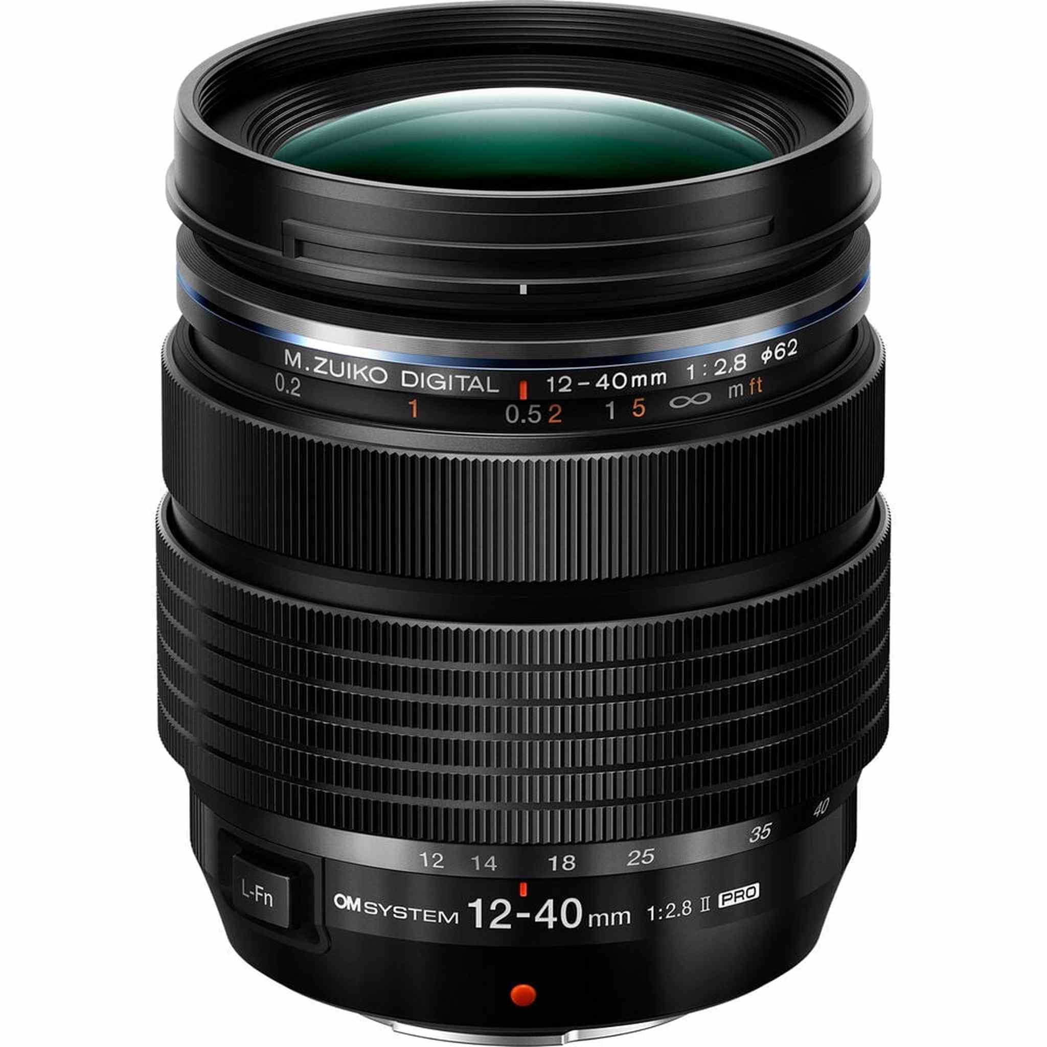 Olympus M.Zuiko Digital ED 12-40mm F2.8 PRO II for Micro Four Thirds System Camera Weather Sealed Design Fluorine Coating MF Clutch Compact Zoom Lens